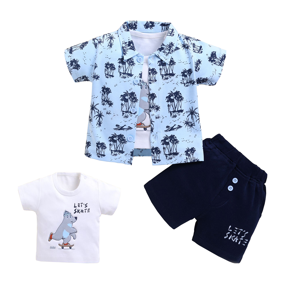 Neo Nate 3-Piece Co-Set for Baby Boys | 3700 - Image 2