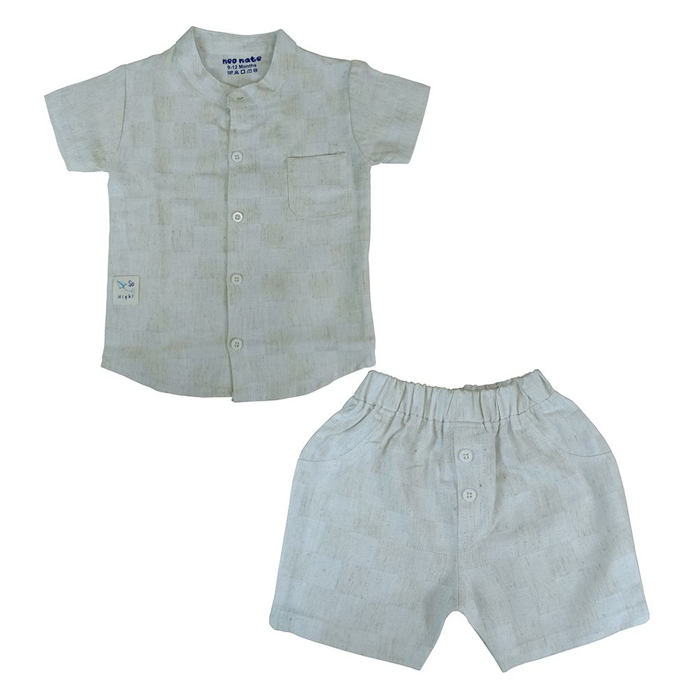 neo nate Half Sleeve Co-Ord Set for Baby Boys | 4108 - Image 7