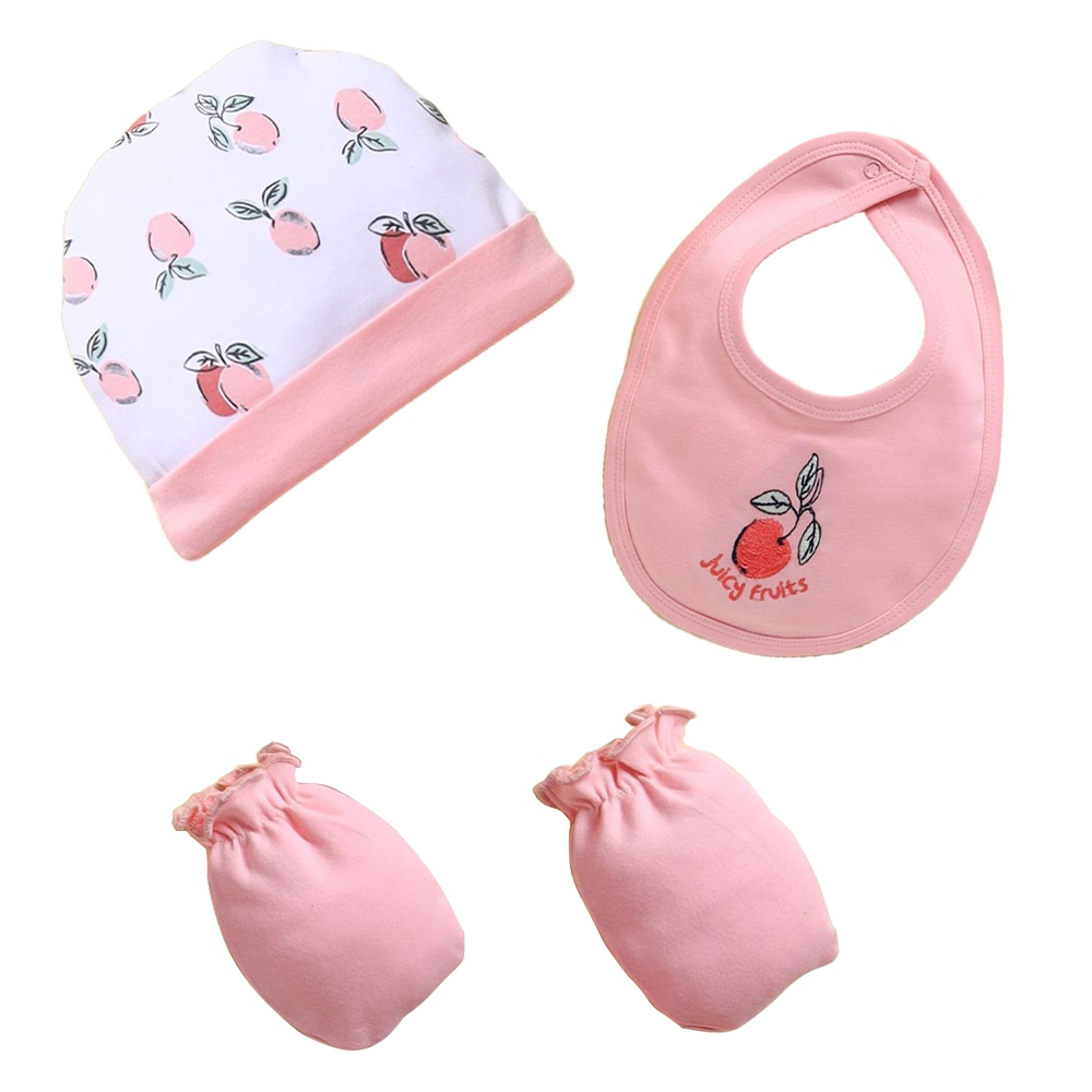 Newborn Baby 6 pcs Gift Set, 100% Cotton | 4239a - Image 3