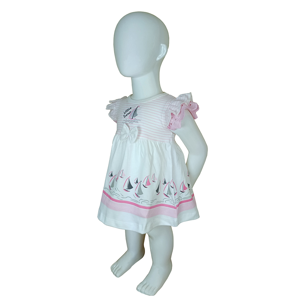 π Neo Nate Baby Girl Frock with Panty Set | 8070 - Image 5