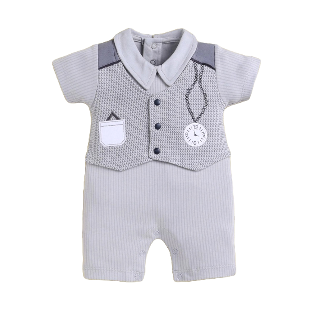 neo nate Baby Half Sleeve Jacket Romper | 3722