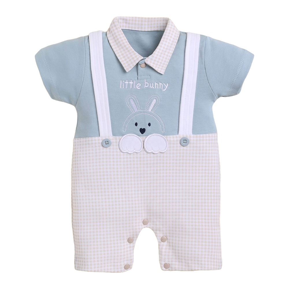 neo nate 100% Cotton Half Sleeve Baby Romper | 3980