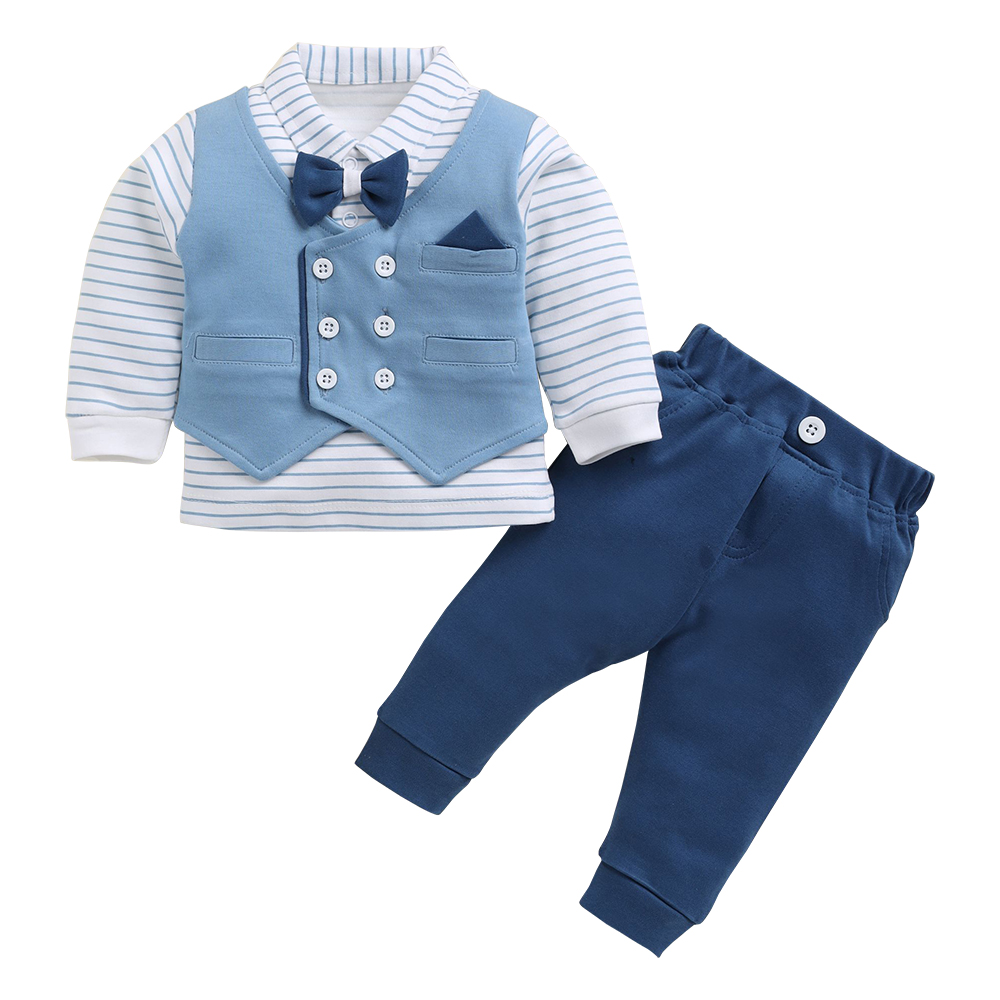 Neo Nate Full Sleeve Jacket Co-Set for Baby Boys | 5321