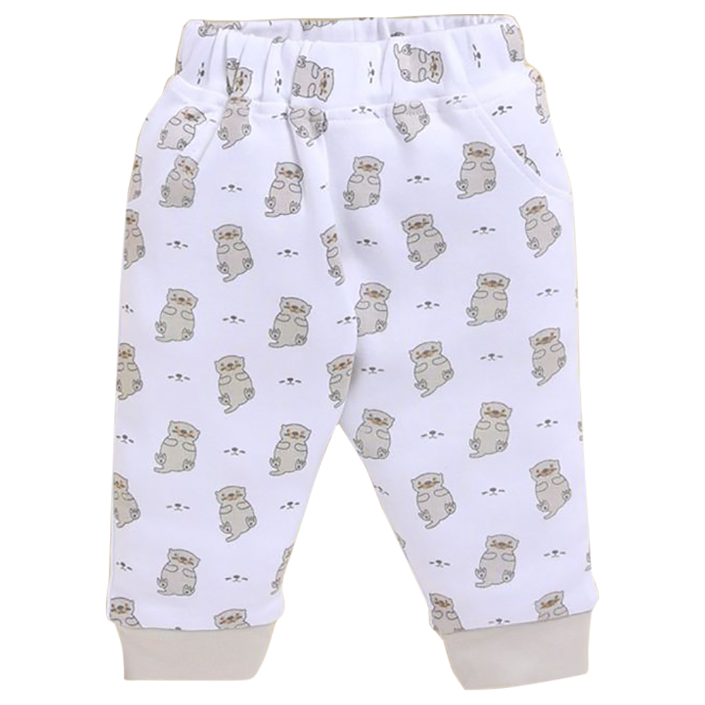 Neo Nate Cotton Full Sleeve Embroidered Top & Printed Pajama | 9070F - Image 4