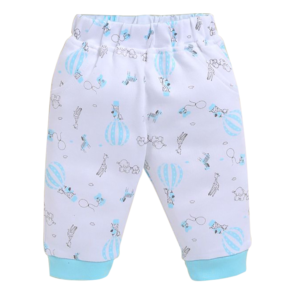 Neo Nate Cotton Full Sleeve Embroidered Top & Printed Pajama | 9070D - Image 3